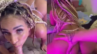 Vídeo de sexo da Pocahontas dando a bucetinha com plug anal socado no cu